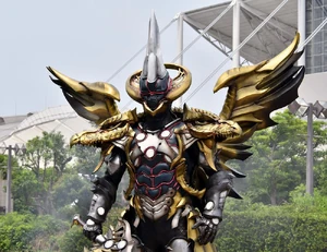 Gamedeus manifests in the real world.