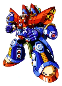 Sigma's final form (Kaiser Sigma) in Megaman X3.