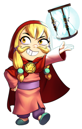 Mustache Girl transparent