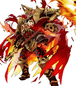 Surtr's damaged artwork.