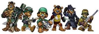 Conker's Bad Fur Day - Casualty Dept, It's War