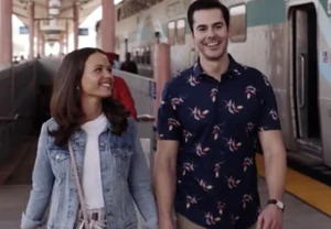 Tiffany with her lover Jake.