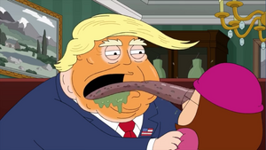 Trump Licks Meg