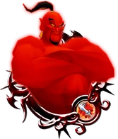 Jafar-Genie 6★ Power medal in Kingdom Hearts Union χ[Cross].
