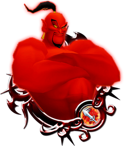 Jafar-Genie 6★ Power medal in Kingdom Hearts Union χ[Cross].