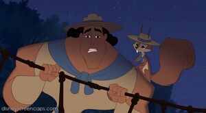 Kronk as he appears in Kronk's New Groove.