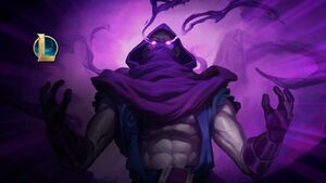 Malzahar receiving a vision from Bel'Veth.