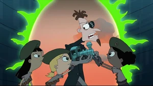 2nd Doofenshmirtz is arrested for his crimes against humanity after his plan is foiled.
