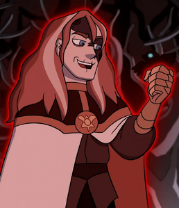 Inner Belos holding a palisman soul.