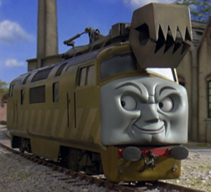 Diesel 10's evil grin.