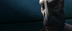 Dooku tells the Jedi he did warn them the pirates were devious and that all three of them were shackled together and Dooku tried to separate them to no avail.