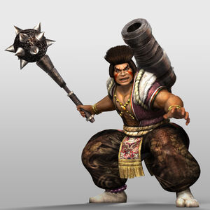 Goemon in Samurai Warriors 4.