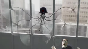 DOR-15's villainous breakdown.