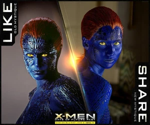 Adult Mystique/Young Mystique