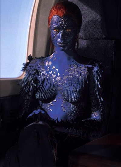 x men mystique turns human