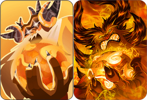 Rushu appearance in Dofus games.