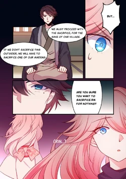 Corruption disguised as Sakura's father to propose the sacrifice of another child.