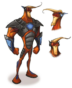 Concept art of Ace Hardlight