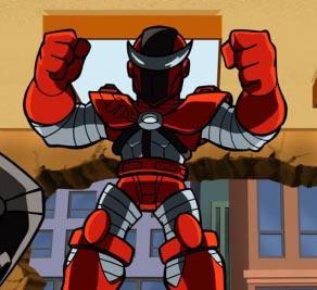 Crimson Dynamo in Super Hero Squad