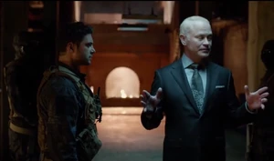 Darhk with Alvarez, one of the Ghosts