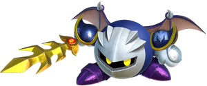 Meta Knight in Kirby Star Allies.