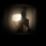 The Locust inside the TV screen.