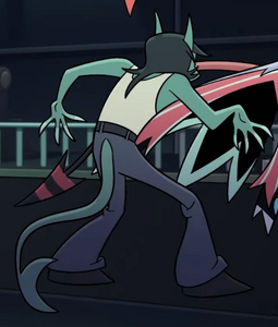 Another shark-like demon who serves as Crimson's mafia member.