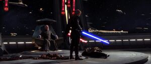 Dooku's death and last moments as he was an unarmed prisoner, Skywalker gave in to his hatred and beheaded Dooku taking his first step toward his transformation into Darth Vader.