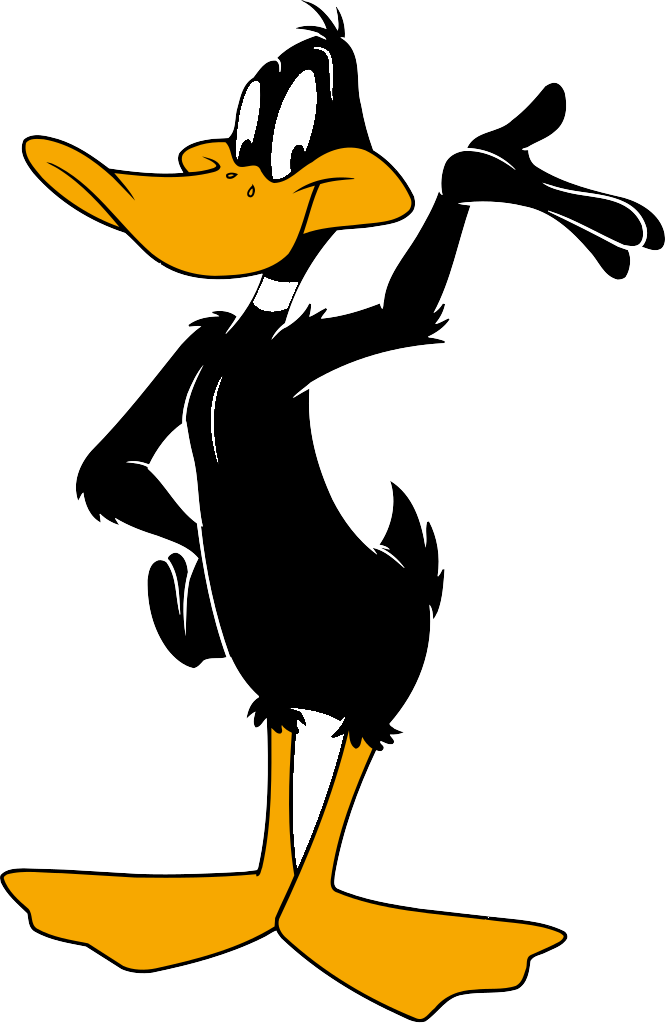 daffy duck funny face