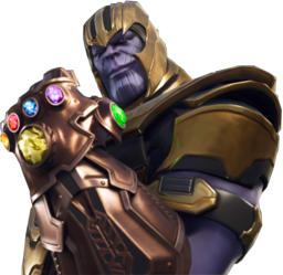 Thanos in Fortnite.