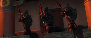 Wolf soldier archers.