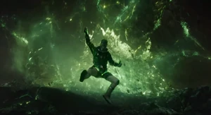 DoomExpectedDead.png (364 KB) Victor falls to his supposed death on Planet Zero.