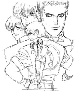 KOF97 Shinkiro Sketch