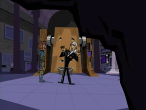 (Valerie: Mayor Masters? Are you okay?) "Disappeared! We were so close, if only we’d managed to melt that little brat down!" (Valerie: is that Plasmius?) "And who knew Valerie would be so easy to fool? “Trapping” me in the closet."