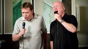 Phil and Ian sing together for Ben (2010).
