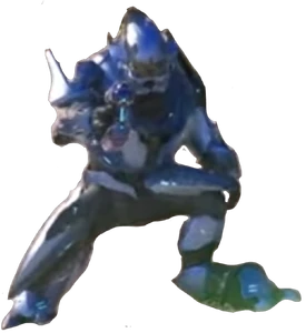 A transparent of a Covenant Sangheili Minor from the Cartographer trailer of the upcoming 2026 game Halo: Campaign Evolved.