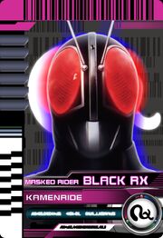 Kamen Ride Black RX