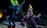 Nefarious's cameo at the end of Deadlocked