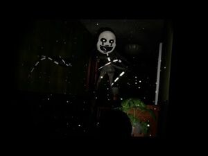 Nightmarionne in Five Nights at Freddy's VR: Help Wanted in his level of "Night Terrors".