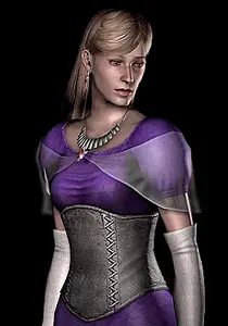 Alfred dressed as his sister in Darkside Chronicles.