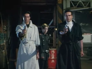 Zaji with his two lieutenants.