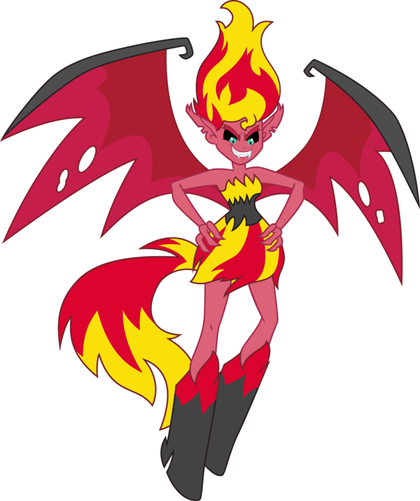 my little pony friendship is magic equestria girls sunset shimmer devil