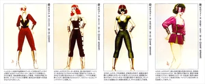 Concept art of Zero Girls.