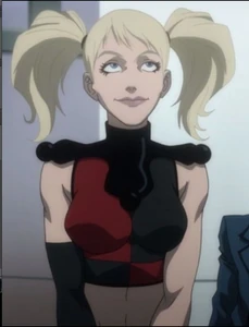 Harley Quinn in Batman: Assault on Arkham.