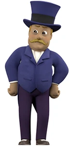 Mayor Humdinger when he is sad.