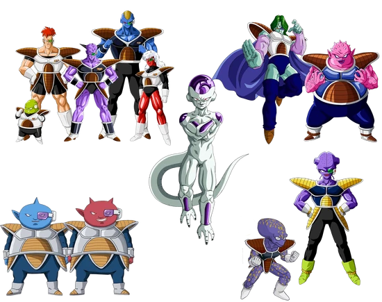 Frieza and his elites