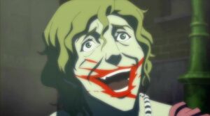 Martha Wayne/Joker in Justice League: The Flashpoint Paradox.