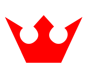 Red king crown