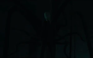 Slender Man during the climax of the film.