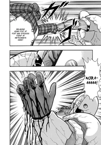 Meteoman's fist impaled by Belmond